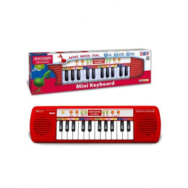 BONTEMPI Mini Piano 24 Teclas Electrico a Pilas 47.886