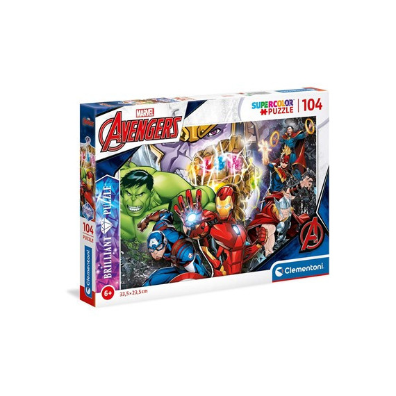 CLEMENTONI Puzzle 104 Piezas Marvel Avengers