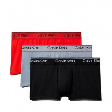 Pack de 3 Bóxers de Tiro bajo - Microfibre Stretch  CALVIN KLEIN