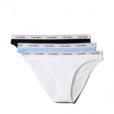 Pack de 3 Braguitas Clásicas - Icon Logo  CALVIN KLEIN