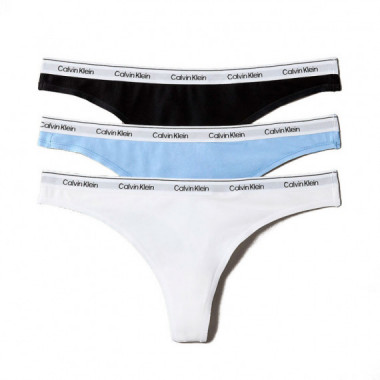 Pack de 3 Tangas - Icon Logo  CALVIN KLEIN