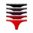 Pack de 5 Tangas - Icon Logo  CALVIN KLEIN