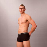 Pack de 3 Bóxers Ajustados de Tiro bajo - Icon Cotton Stretch  CALVIN KLEIN