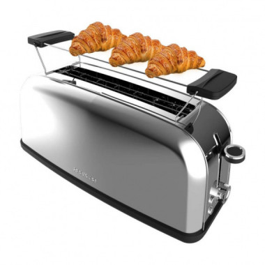 Tostador Vertical Toastin' Time 850 Inox Long  CECOTEC
