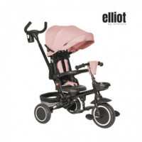 Triciclo Plegable Reversible Elliot Pink  OLMITOS