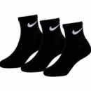 Nhn NIKE Basic Pack Qtr 3PK Black NIKE