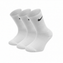 Nhn NIKE Basic Pack Crew 3PK White NIKE