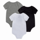 Nkb 3PK Swoosh Bodysuit Black NIKE