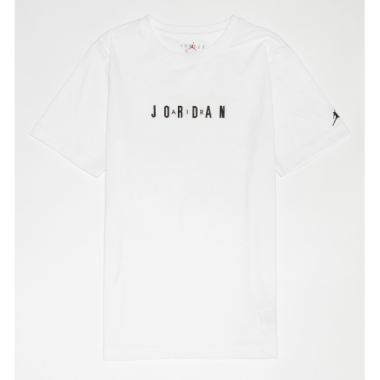 Jdb Mj Wordmark Emb Crew White JORDAN