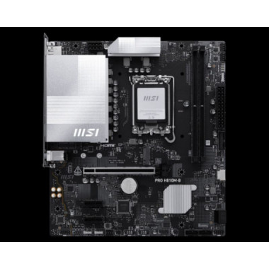 MSI Placa Pro H810M-B Lga 1851 Intel Core Ultra (series 2)/ 2X DDR5
