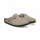 Zueco Hebilla ante Gris  BIRKENSTOCK