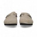 Zueco Hebilla ante Gris  BIRKENSTOCK