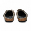 Zueco Hebilla ante Gris  BIRKENSTOCK