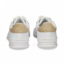 Talon ante Deportivo Piel Blanco  POLO RALPH LAUREN