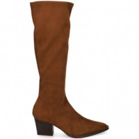 Bota ante Licra Marron  MISS ELASTIC
