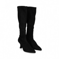Bota ante Licra Negro  MISS ELASTIC