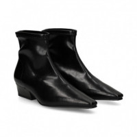 Botin Negro  MISS ELASTIC