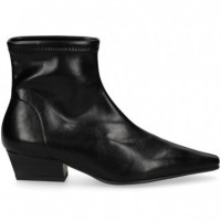 Botin Negro  MISS ELASTIC