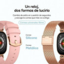 KSIX Iria Smartwatch Amoled 1.7'' Rosa