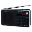 Radio Portátil 1.4W Am/fm 70 Presintonías Plata SUNSTECH