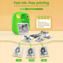 Cámara Infantil KOOLTECH IKIDS3 con Impresión Instantánea 1080P, Pantalla de 2.4", Cámaras Duales y Juegos Integrados