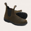 Calzado Botas BLUNDSTONE 1615 Dark Olive Suede