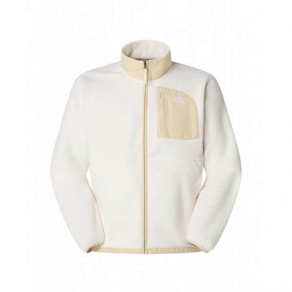 Chaquetas Hombre Chaqueta THE NORTH FACE Polar con Cremallera Integral Yumiori Off-peak White Dune-gravel  White Dune Gravel