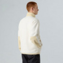 Chaquetas Hombre Chaqueta THE NORTH FACE Polar con Cremallera Integral Yumiori Off-peak White Dune-gravel  White Dune Gravel