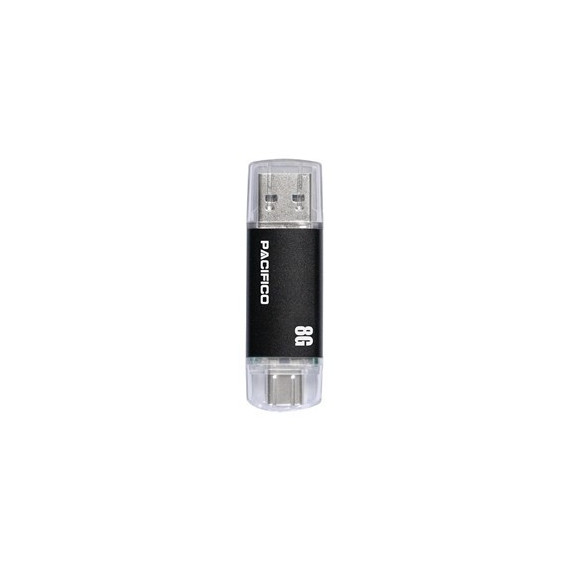 PACIFICO Pendrive Dual 8GB Tipo C/usb a NP-L1787