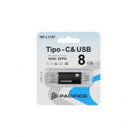 PACIFICO Pendrive Dual 8GB Tipo C/usb a NP-L1787