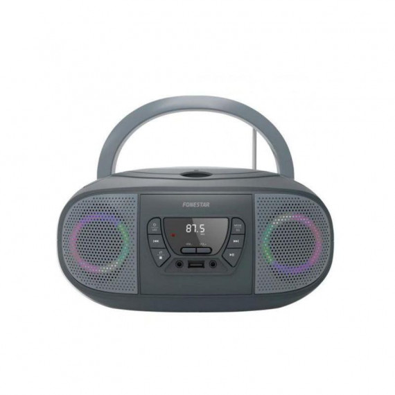 Radio CD USB 13 W Gris FONESTAR
