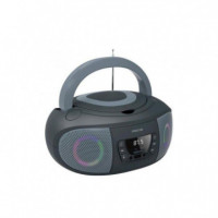 Radio CD USB 13 W Gris FONESTAR