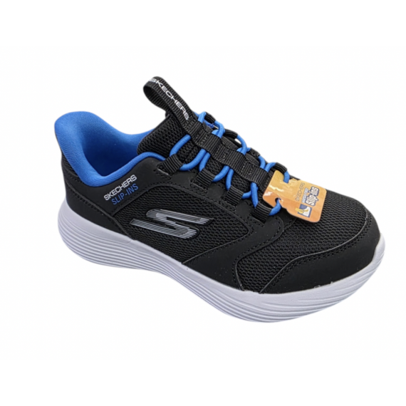 Go Run 400 V2 Black Synthetic / Textile / Royal Trim SKECHERS