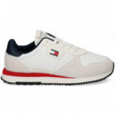 Deportivo Ante+nylon Blanco  TOMMY HILFIGER