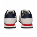 Deportivo Ante+nylon Blanco  TOMMY HILFIGER