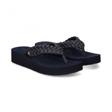 Flip Flop Trenzada y Cuna Azul  TOMMY HILFIGER