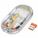 HOCO GM35 Ratón Inalámbrico Dual Mode Gris