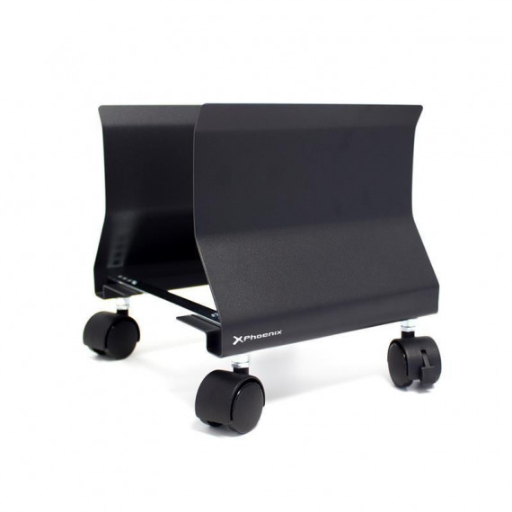 Soporte Ordenador con Ruedas PHOENIX Black