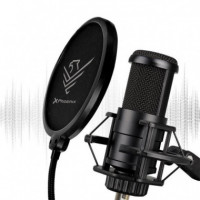 Micrófono PHOENIX Streamcast Pro con Brazo y Filtro