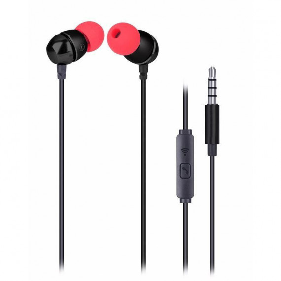 PHOENIX Urban Auriculares Botón con Micrófono Jack Negro