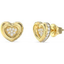Pendientes L.o.v.e. Dorado  GUESS