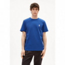 Camisetas Hombre Camiseta ARMEDANGELS Maarkos Changmakers Dark Wave