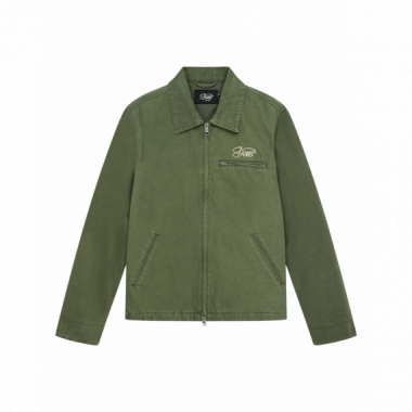Chaquetas Hombre Chaqueta DEUS EX MACHINA Workwear Overdye Cypress Green
