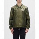 Chaquetas Hombre Chaqueta DEUS EX MACHINA Harajuku Coach Cypress Green