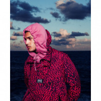 Chaquetas Hombre Chaqueta DEUS EX MACHINA Zanzibar Raspberry