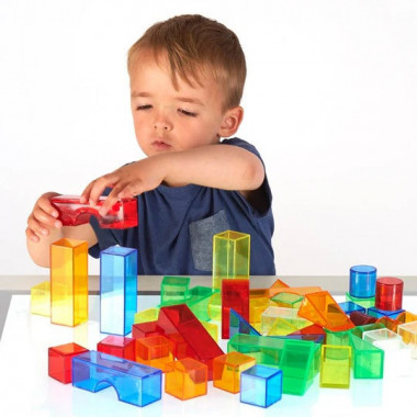 Bloques de Colores Translúcidos  TICKIT