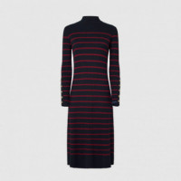 PEPE JEANS Vestido Harlem Dress MIDI de Manga Larga PL953587-594