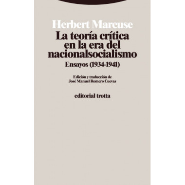 la Teoria Critica en la Era del Nacionalsocialismo   2025