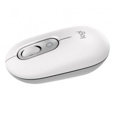 Logitech Pop Mouse Inalámbrico Bluetooth Blanco