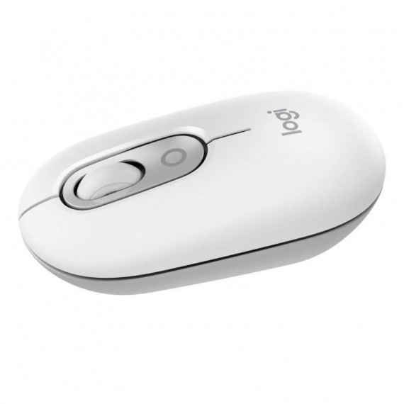 LOGITECH Pop Mouse Inalámbrico BLUETOOTH Blanco